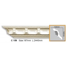 Полиуретановый карниз C 159